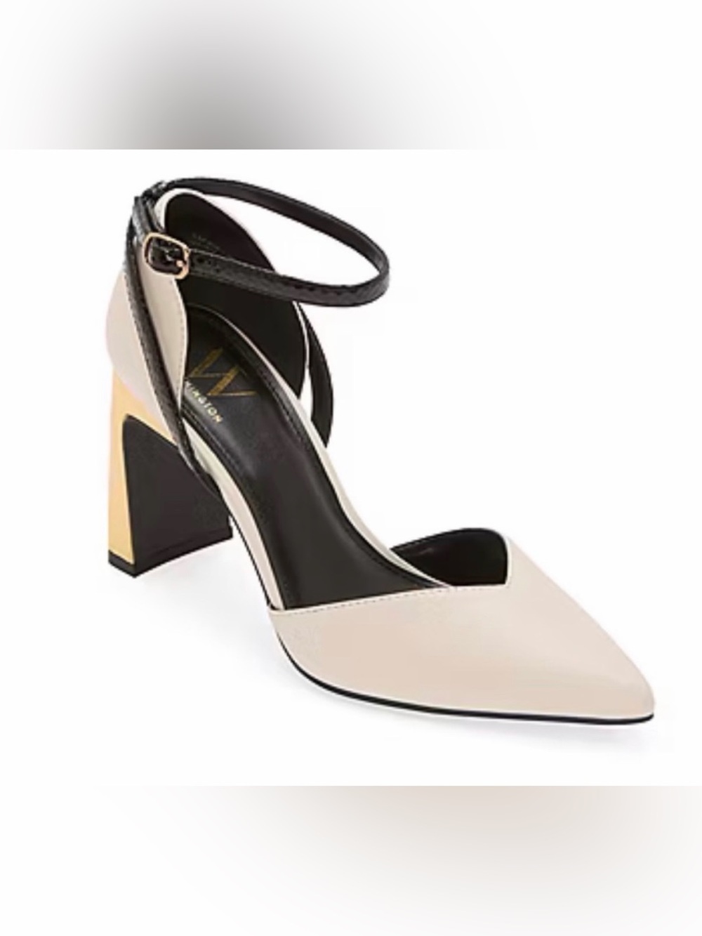 Worthington Lambert Women’s Pointed Closed Toe Flared Heel Pumps Size 8